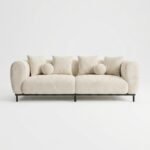 Ren Boucle 3 Seater Sofa - Image 2