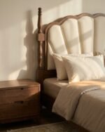 Rumi Solid Wood Bed Set - Image 3