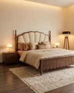 Rumi Solid Wood Bed Set - Image 2