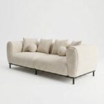 Ren Boucle 3 Seater Sofa - Image 3