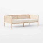 DANNA-IVORY RATTAN DAYBED w/ WHITE MATTRESS - Image 3