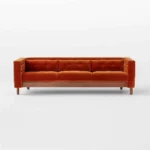 ELBA-TUFTED VELVET 3 SEATER SOFA - Image 3