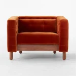 ELBA-TUFTED VELVET SOFA CHAIR - Image 2