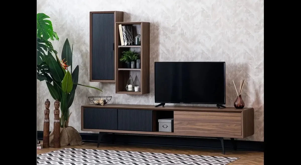 IMPERIA-MODERN TV CONSOLE & Wall Unit - Image 6