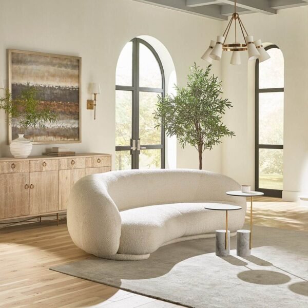 ZEN-CURVED 3 SEATER SOFA