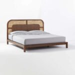 ROCCO-WOOD AND RATTAN KING SIZED BED - Image 3