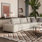 DOMINO-7 SEATER FABRIC SOFA