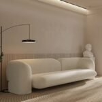 Crema-Cushioned 3 Seater Sofa - Image 3