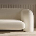 Crema-Cushioned 3 Seater Sofa - Image 2
