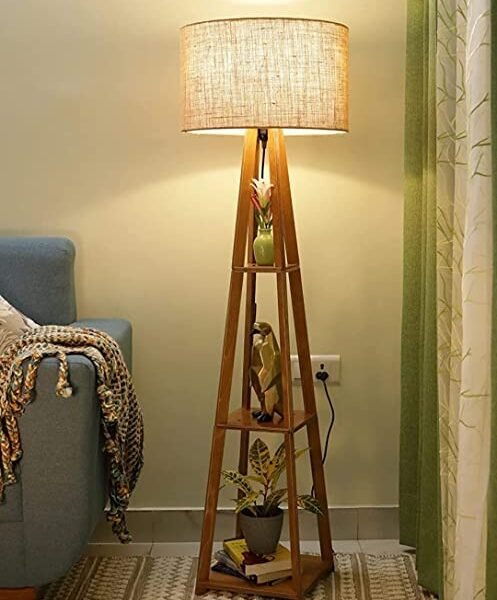 Erik-Lamp with Shelves