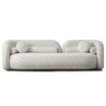 Agnes-Boucle 4 Seater Sofa - Image 2