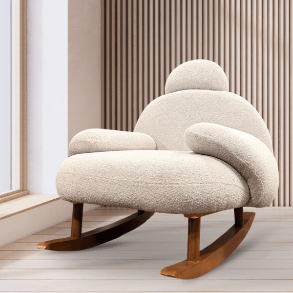 Kumo Sway-Boucle Rocking Chair