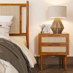 Honey-Rattan Side Table - Image 2