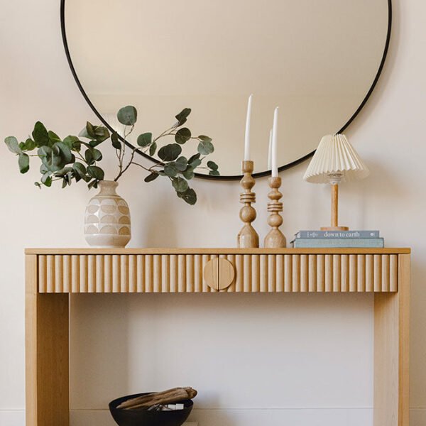 Lily-Console Table with Mirror
