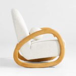 Rollie-White Boucle Rocking Chair - Image 7