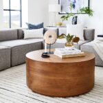 The Enzo Round Drum Coffee Table