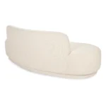 Frost-Curved Boucle Sofa - Image 5