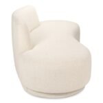 Frost-Curved Boucle Sofa - Image 3