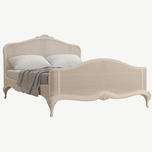 The Classic French Rattan Bed