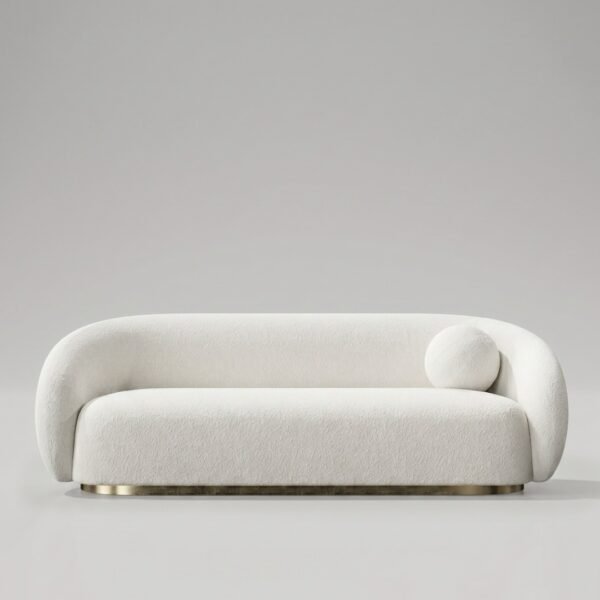 Classic Aurelia Boucle 3 Seater Sofa