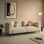 Ren Boucle 3 Seater Sofa