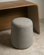 White and Wood Vanity Set - Image 5