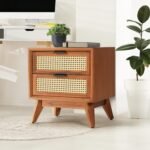 Rocco Rattan Bedside Table - Image 3