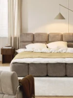 Tayla Boucle Bed - Image 2