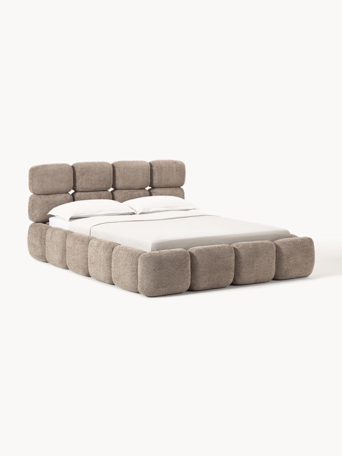 Tayla Boucle Bed - Image 1