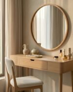 Zen Vanity With Mirror and Chair - Image 2
