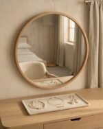 Zen Vanity With Mirror and Chair - Image 3