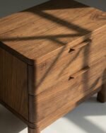 Rumi Wood Side Table - Image 2