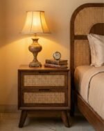 Rocco Rattan Bedside Table