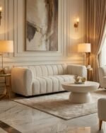 Bliss Channel Tufted 3 Seater Sofa - Image 5