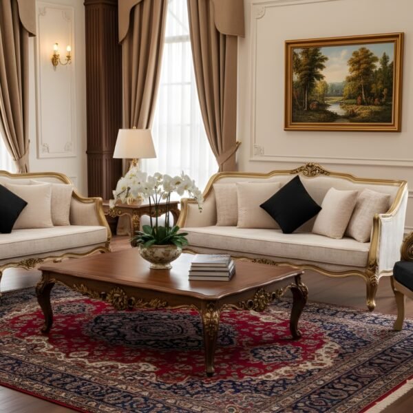 The Elaena Royal 7 Seater Sofa Set