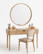 Zen Vanity With Mirror and Chair