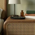 CLASSIC RATTAN BED SIDE TABLE - Image 2