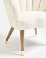 Petals Boucle Accent Chair - Image 4