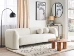 Crema-Cushioned 3 Seater Sofa - Image 4