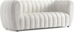 Bliss Channel Tufted 3 Seater Sofa