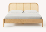 Houten Queen Bed With Side Tables - Image 2