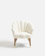 Petals Boucle Accent Chair