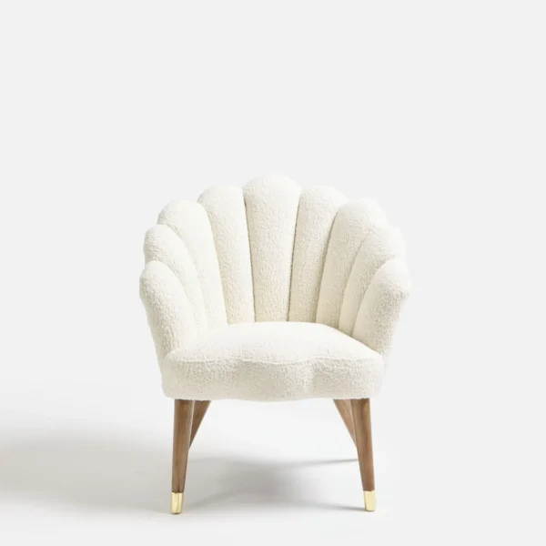 Petals Boucle Accent Chair