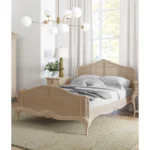 The Classic French Rattan Bed With Side Tables - Image 3