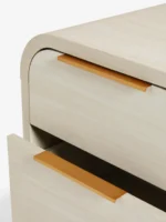 Classic Curved Bedside Table - Image 3