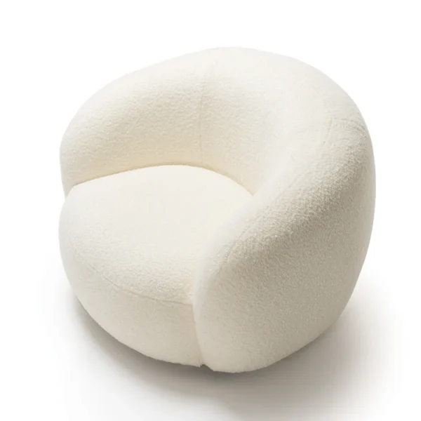 Classic Boucle Cocoon Chair