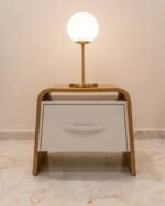 TOKO VANNERED BED SIDE TABLE