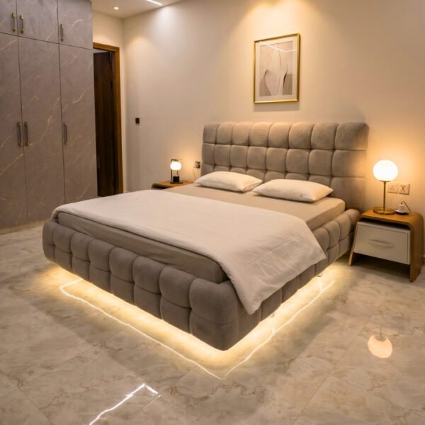 TOKO BUBBLE BED WITH SIDE TABLES